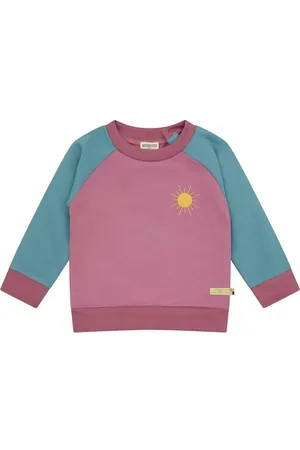loud + proud Bluza Colorblock, certyfikat GOTS, , 98-104