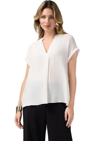 Oltre : Bluzka wiskozowa z satynowym obszyciem Spring Summer 25, , M