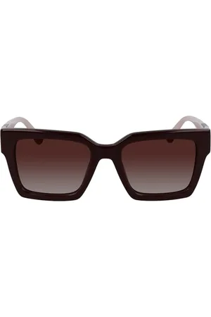 Karl Lagerfeld Damskie okulary przeciwsłoneczne KL6057S, burgundowe, 52