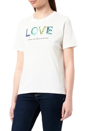 QS by s.Oliver T-shirt z cekinami, , 48