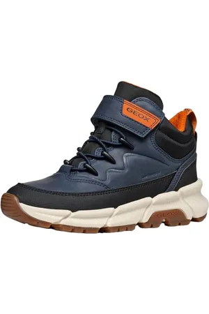 Geox Chłopięce buty chłopięce J Flexyper Plus Boy Ankle Boot, Navy Black., 41 EU