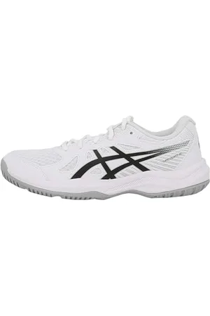 Asics Upcourt 6 GS Sneaker, 40 EU, Biały Czarny, 40 EU