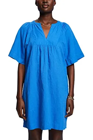 ESPRIT Damska sukienka 043EE1E316, 410/BRIGHT Blue, 38, 410 / Bright Blue, 38