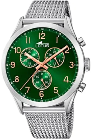 Lotus Męski chronograf kwarcowy zegarek z bransoletką ze stali szlachetnej 18637/2