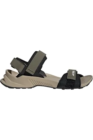adidas Uniseks Terrex Hydroterra Sandals, Olive Strata/Core Black/Wonder Beige, 40.5 EU