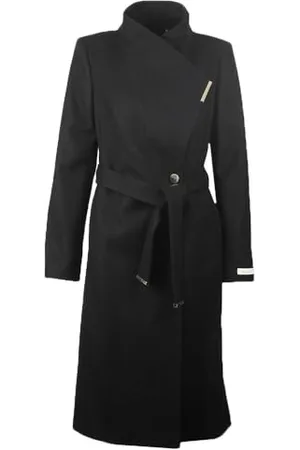 Ted Baker Damski płaszcz wełniany z paskiem WMO-Rose-Midi, , 32