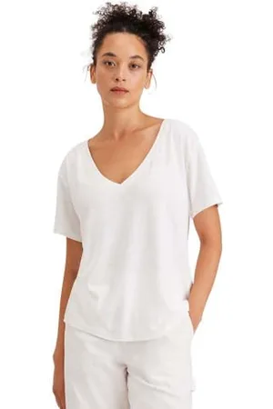 Dockers Deep V Neck Tee Tee Women