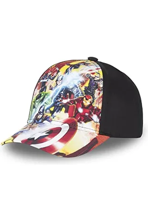 Marvel Czapka dziecięca Avengers, czapka z daszkiem, oryginalna i regulowana