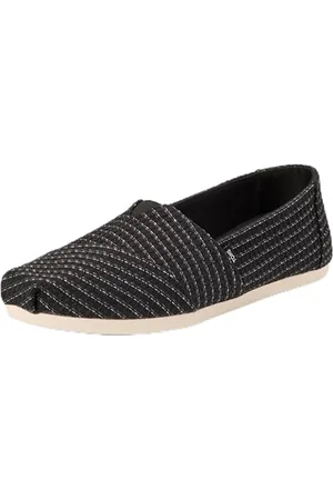 TOMS Damskie mokasyny Alpargata CloudBound płaskie, czarne, 37 EU, , 37 EU