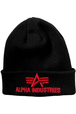 Alpha Industries 3D Beanie Dzianinowa czapka akrylowa dla mężczyzn