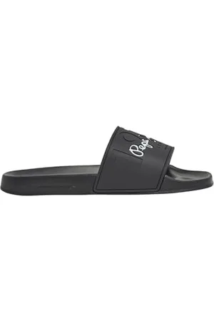 Pepe Jeans Męskie Slider Young M Klapki, Szare (Phantom Grey), 7 UK, , 7 UK
