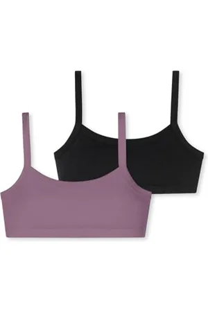 Schiesser Dziewczęce 2-pak gorsetów – oddychające – Fresh Vibe, , 176 cm