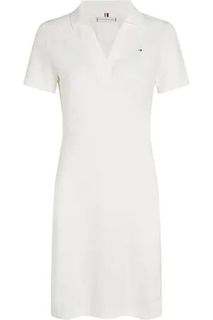 Tommy Hilfiger Damska sukienka polo Slim Open NK SS WW0WWW42567, , M