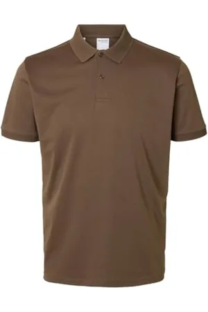 SELECTED Slhfave Button Ss Polo Noos, , XL