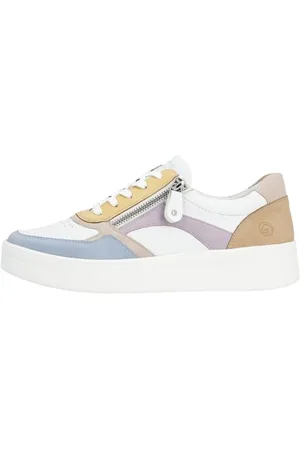 Remonte Damskie buty sportowe D0J01, aqua/biały/różowy/Sun/Mauve/Tan/białe / 83, 37 EU, , 37 eu
