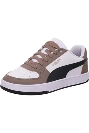 PUMA Unisex Caven 2.0 Sneaker, Totally Taupe Czarny Biały, 48.5 EU