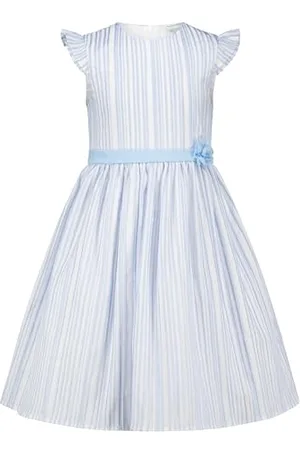 Salt & Pepper BY KIDS PARK Girls Dress Blue Stripes, , 128