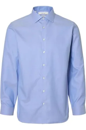 SELECTED Slhslim-Lux Oxford Shirt Ls Spread Noos, , S