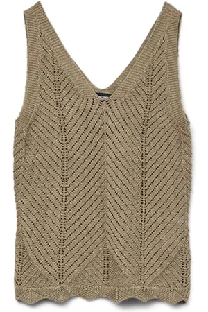 VERO MODA Vmnoel Sl V-Neck Top Fr, , XS