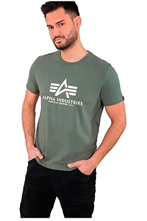 Alpha Industries Koszulka męska Basic T-Shirt Vintage Green