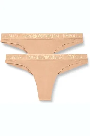 Emporio Armani Damskie majtki brazylijskie, orzech laskowy/orzech laskowy, XS, Orzech laskowy/orzech laskowy, XS