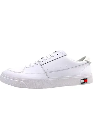 Tommy Hilfiger Męskie trampki TJM Vulcanized ESS, białe, 45 EU, , 46 EU
