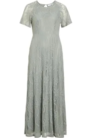 VILA Vifemma S/S Lace Dress - Noos/Dc, , S