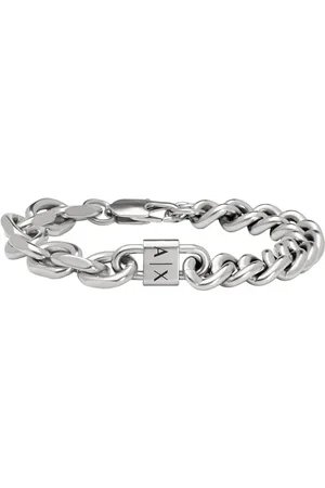 Armani Exchange Emporio Armani Bransoletka Męska, Matowa Stal Szlachetna, Egs3028040