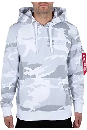 Alpha Industries Back Print Hoody Camo Bluza z kapturem dla mężczyzn