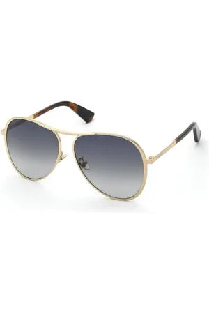 Nina Ricci Okulary SNR407, Shiny Total Rose Gold, 59/12/140 damskie, , 59/12/140