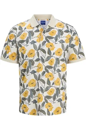 JACK & JONES Joralmeria AOP Polo Ss męskie, , XS
