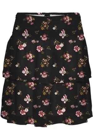VERO MODA Vmsmilla Hw Smock Short Skirt WVN Ga, , XS