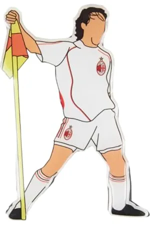 AC Milan Trade Con GmbH AC Mediolan Magnet sezon 2006/07, ikoniczne momenty klubu, oficjalny produkt, , normalny, klasyczny, , Normale, Klasyczny