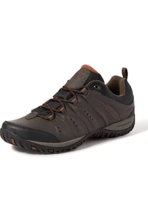 Columbia Woodburn 2 Waterproof, Wodoodporny, Buty Trekkingowe Męskie, Brązowy, Cordovan x Cinnamon, 40.5 EU