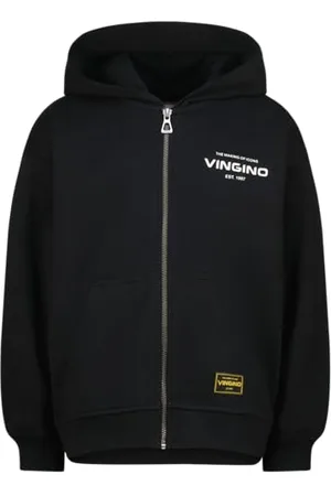 Vingino Boys Basic Vest in Color Deep Black Size 4 of The NOOS Collection, , 4 lat