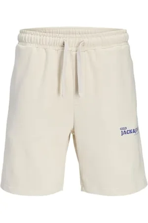 JACK & JONES Jpstgordon Charge Print Sweat męskie szorty Mid, , S
