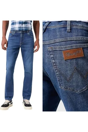 Wrangler TEXAS SLIM Dżins Mężczyźni, ,33W / 34L