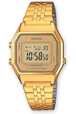 Casio Kobiety Retro Zegarek, , 33.5 x 28.6 x 8.6 mm
