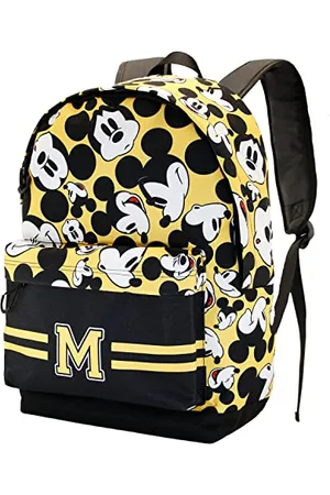 Disney Myszka Miki Yellow-Plecak ECO 2.0, Żółty, 32 x 44 cm, Pojemność 22,5 L