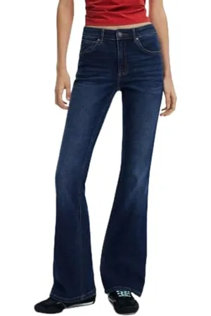 Desigual Denim_KUSAMA, 5053 Denim Medium Wash, 38, , 36
