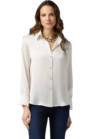 Oltre : Jednokolorowa jedwabna koszula Spring Summer 25, , 40