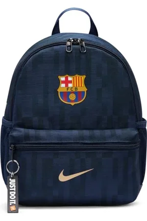 Nike Plecak dziecięcy unisex Y Fcb Nk Jdi Imini Bkpk - Su2, Midnight Navy/Midnight Navy/Gold, DJ9968-410, MISC, , 11 L, sport