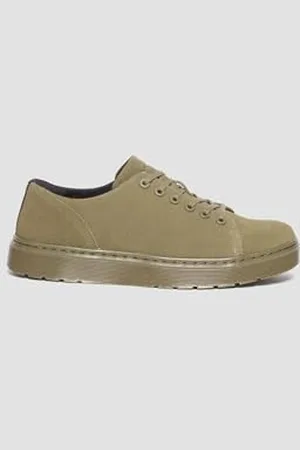 Dr. Martens 6 Eye Shoe, Płazy Unisex-Dorosły, DMS Olive E.H. 45 EU, , 45 EU