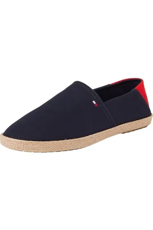 Tommy Hilfiger Męskie mokasyny HILFIGER ESPADRILLE CORE TEXTILE, NIEBIESKIE (Desert Sky), 10 UK, , 44 EU