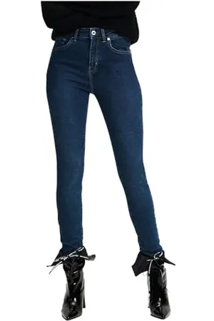 Karl Lagerfeld HIGH Rise Skinny Denim, , 31W / 32L