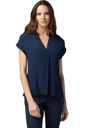 Oltre : Bluzka wiskozowa z satynowym obszyciem Spring Summer 25, , XL