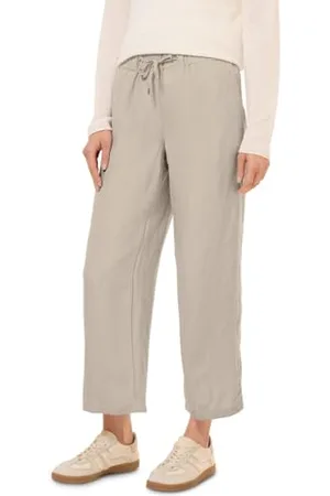 CECIL Linen_Style Neele Solid LI/VIS Pumice beżowy M, , M