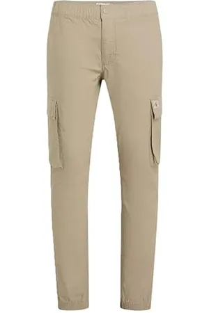 Calvin Klein CK JEANS Męski SKINNY CARGO J30J327614, szary (Stone Gray), 28W, , 28W UK