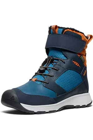 Keen Skua zimowe wodoodporne śniegowce, Sky Captain/Gold Flame, rozmiar 34, , 34 EU