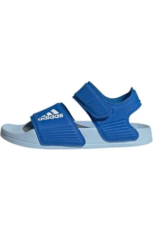adidas Uniseks - dzieci Adilette Sandals, Bright Royal/Cloud White/Clear Sky, 34 EU